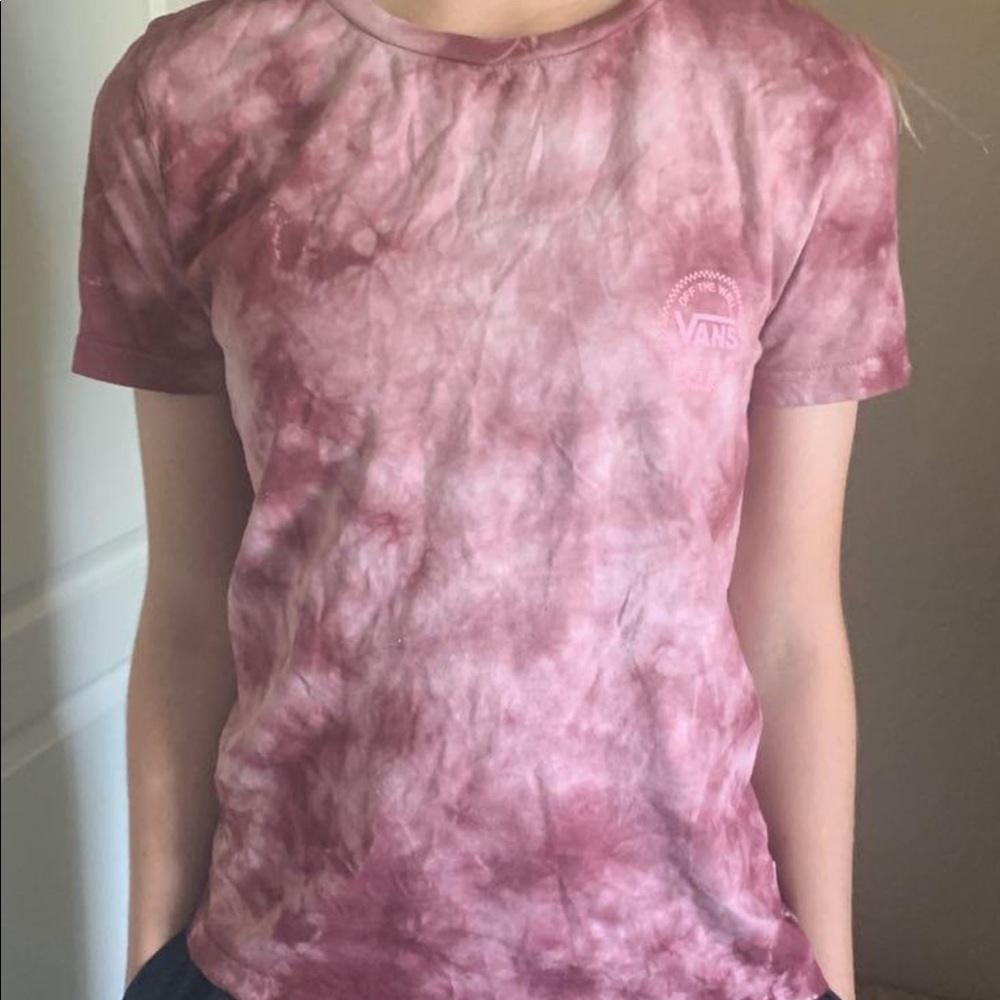 VANS PINK TIE DYE TEE✌🏻